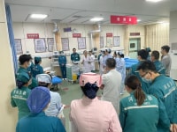 我院組織開展患者呼吸心跳驟停應急演練