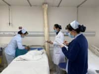 以考促練、以練促學，鄭州西區(qū)中醫(yī)院護理部開展護士長“三基”訓練考核
